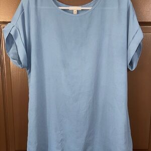 Zenana Outfitters Sky Blue Short Sleeve Tee